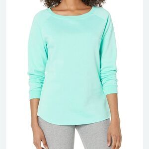 Revolve MICHAEL LAUREN Women's Aqua Long Sleeve Top Tiffany blue medium